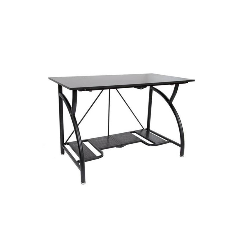 Metal Base Computer Desk