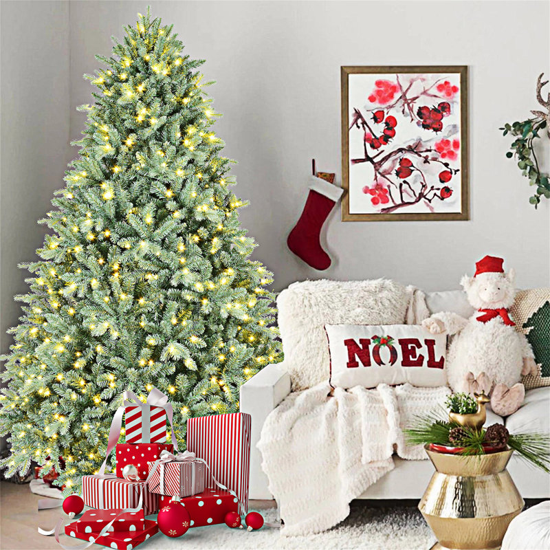 Tint Christmas Tree With Metal Stand, 4', Illuminée