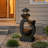 Wisley Hand Crafted Weather Resistant Floor Fountain with Light