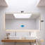 Kozlov Miroir de Salle de Bain DEL Intelligent 60 po x 30 po avec Écran Tactile - Miroir Bluetooth avec Haut-Parleurs Intégrés, Technologie Anti-Buée Automatique, Éclairage Économe en Énergie et Design sans Cadre-977142871