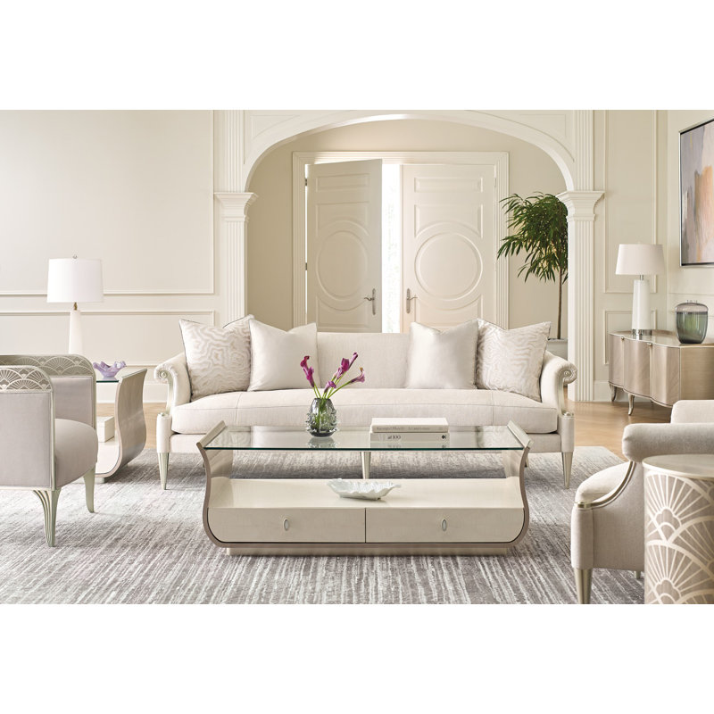 Glass End Table