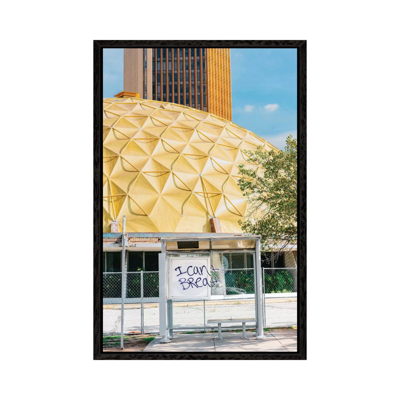 Black Lives Matter III by Bethany Young - Print on Canvas, 101.6cm H x 66.04cm W x 3.81cm D, Black Framed