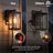 Classic 11.1'' H 1-Light Outdoor Wall Sconce with Built-in GFCI Outlet, Oil Rubbed Bronze Rectangular Metal Frame with Clear Glass Shade, Weatherproof-1153121463-1153121461