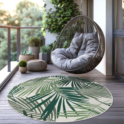 Kitts Tropical Indoor/Outdoor Area Rug