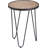 Hudson ClickDecor Modern Farmhouse Round Metal Side Table