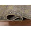 Tapis de couloir unique en coton 8 pi 1 po x 2 pi 6 po Anivia Gris et gris anthracite