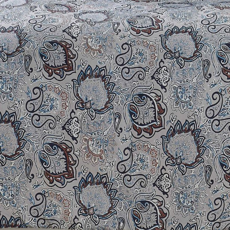 Modern & Contemporary Polyester Coverlet, Queen Coverlet + 2 Standard Shams, Blush/Silver