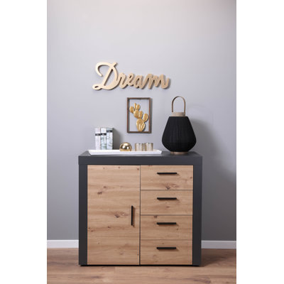 Hagenah 4 Drawer 94Cm W Combi Chest
