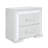 Naomi Silver Nightstand With Led