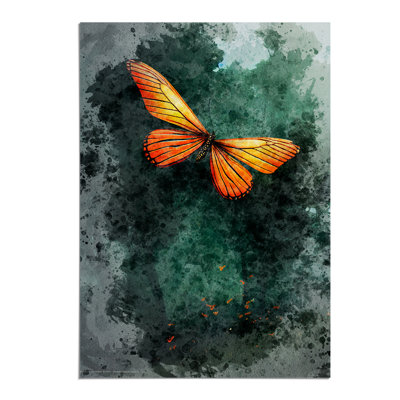 Butterfly in Watercolour No.2 - Wall Art