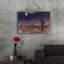 «Desert Moon» par Rick Berk, art mural en verre acrylique-653588425