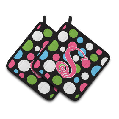 Cuisinier poignée Polka Dots