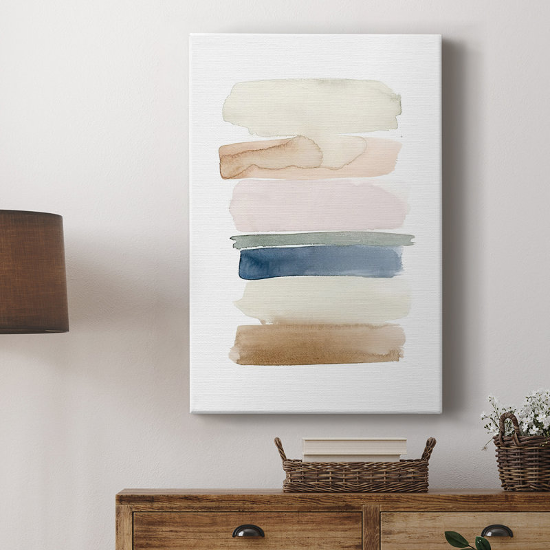 Faint Swatches I - Gallery Cavas, H 48 po x l 32 po