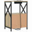 Bedside Cabinet With Charging Station With Drawer-1999001554