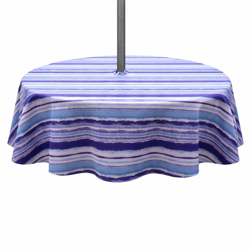 Nikolas Tablecloth, Blue/White