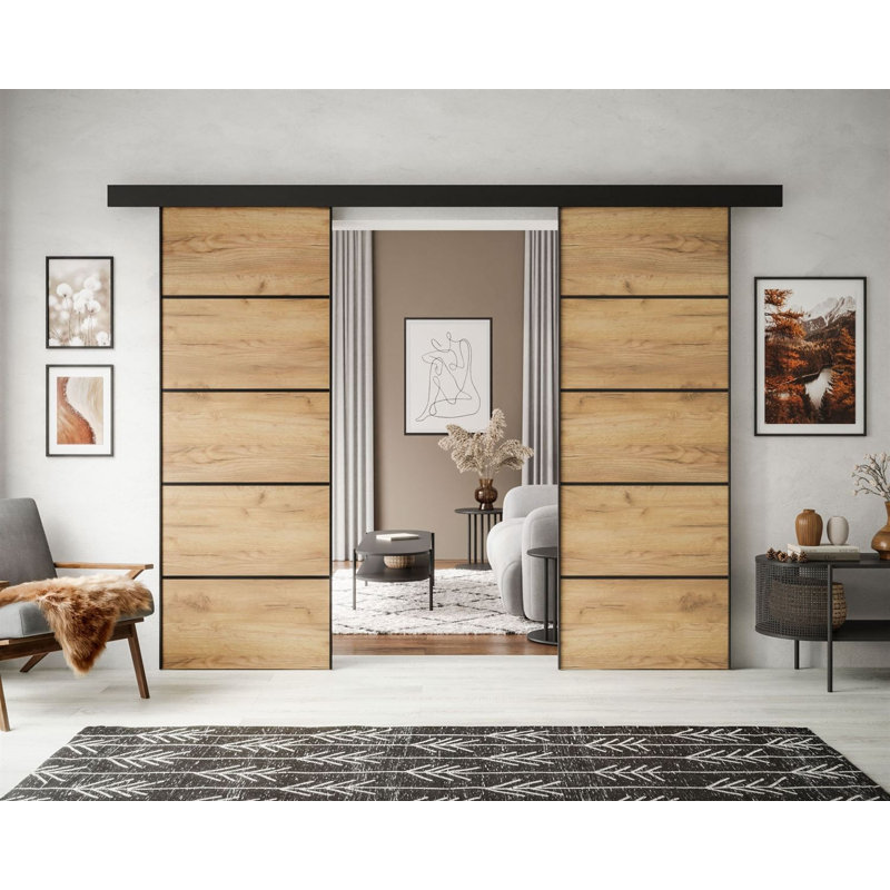 HINOKI PLUS DUO Sliding Doors, 212 cm, Craft Golden Oak