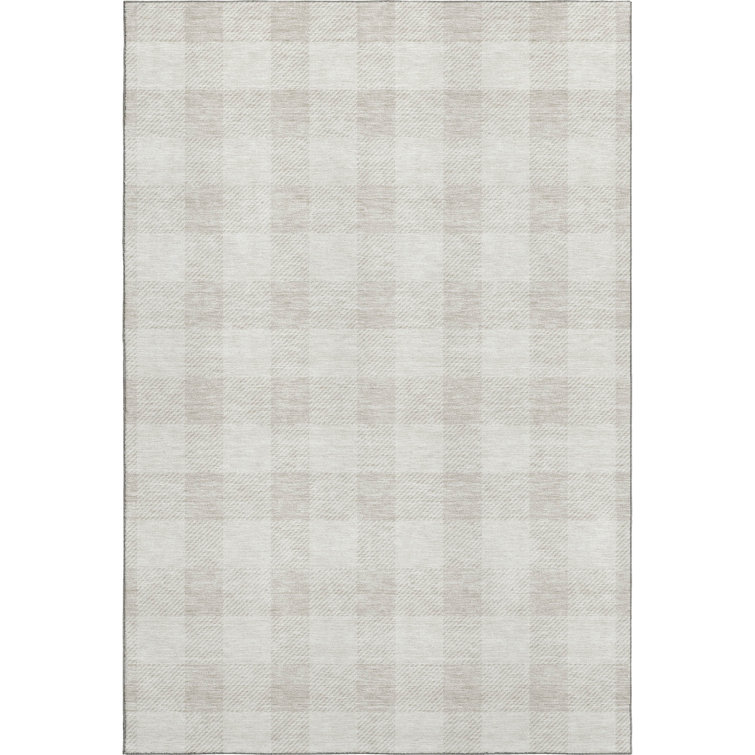 Premium Machine Washable Prisco Ivory Rug