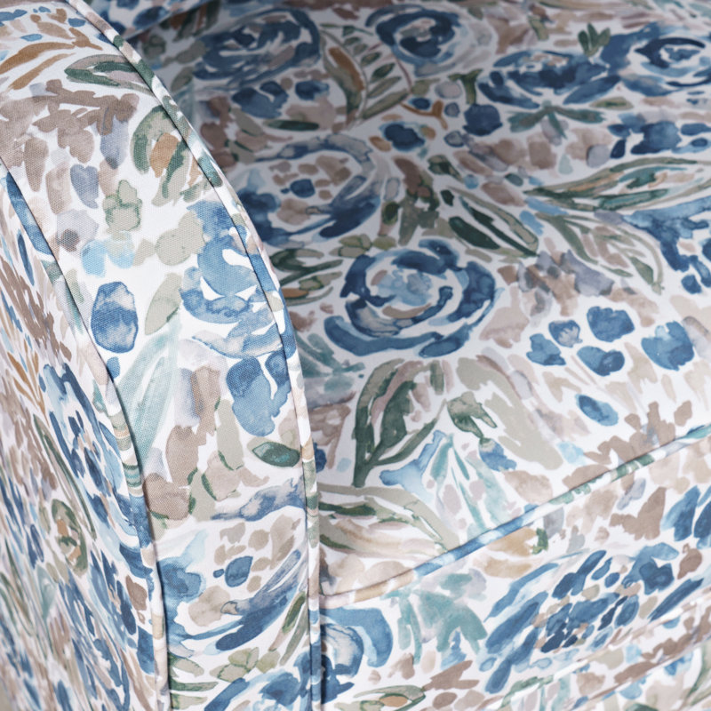 Fauteuil pivotant traditionnel avec coussin Daisy Bloom, Floraison
