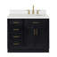 Meuble-lavabo simple en bois massif 42 po Tidworth avec plateau en quartz Carrara de 1,5 po-668100341-668100338-663161630