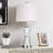Lampe de table en acrylique Cadeisha