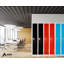 Casier à clé unique en acier 72 po x 12 po x 12 po à 1 porte - Rangement pour employés, étudiants, salle de sport, lieu de travail - Comprend une tablette, des crochets, une ventilation et un porte-carte - Assemblage facile-71091687