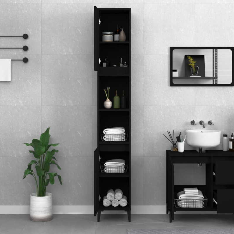 Harrisburg Freestanding Linen Cabinet