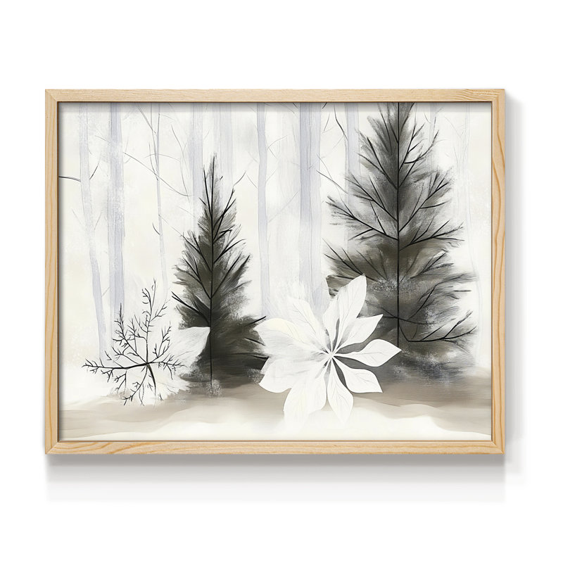 Chirstmas Art-DCLxxi - reproduction encadrée, Naturel, H 16 po x l 20 po