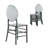 Techni Home Stackable Ghost Style Clear Acrylic Event Chairs – Set of 4-103396229