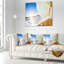 Coussin lombaire sandy océan crashing-123336237