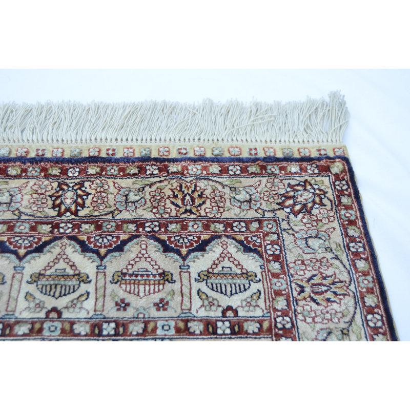 One-of-a-Kind 2'5" X 1'6" Hand Knotted Area Rug
