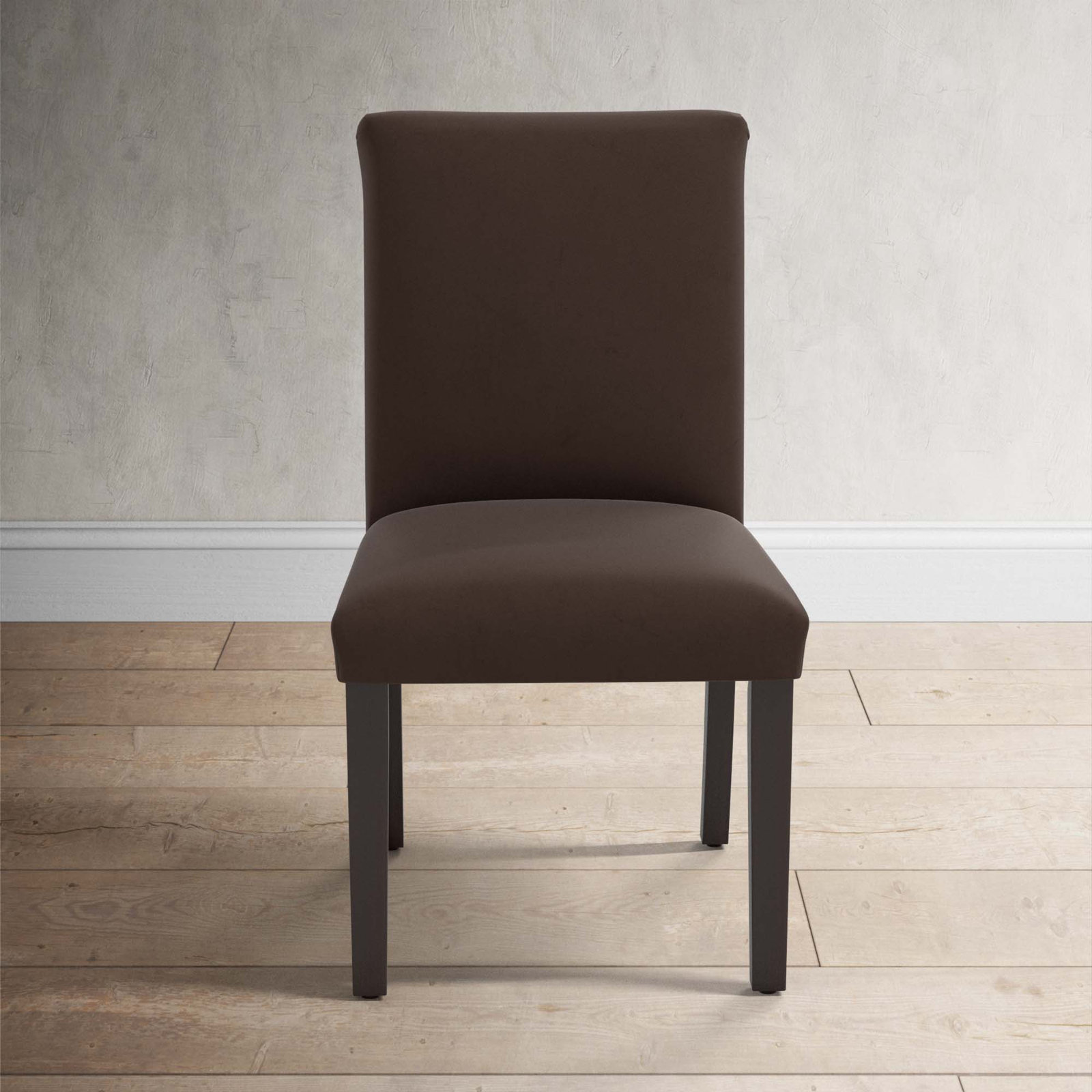 Benson Dining Chair, Classic Chocolate Velvet