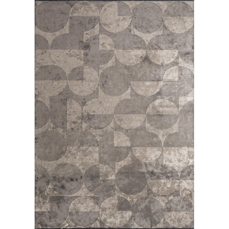 Tapis à pois Modern Modern, Carré 9 pi