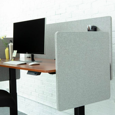 Cloison de bureau en tissu 1 panneau