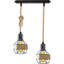2 - Light Black Kitchen Island Pendant