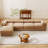 5-Piece Upholstered Modular Sectional With Storage Ottoman-1934485386