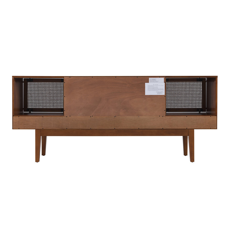 Saroja TV Stand for TVs up to 70", Dark Tobacco