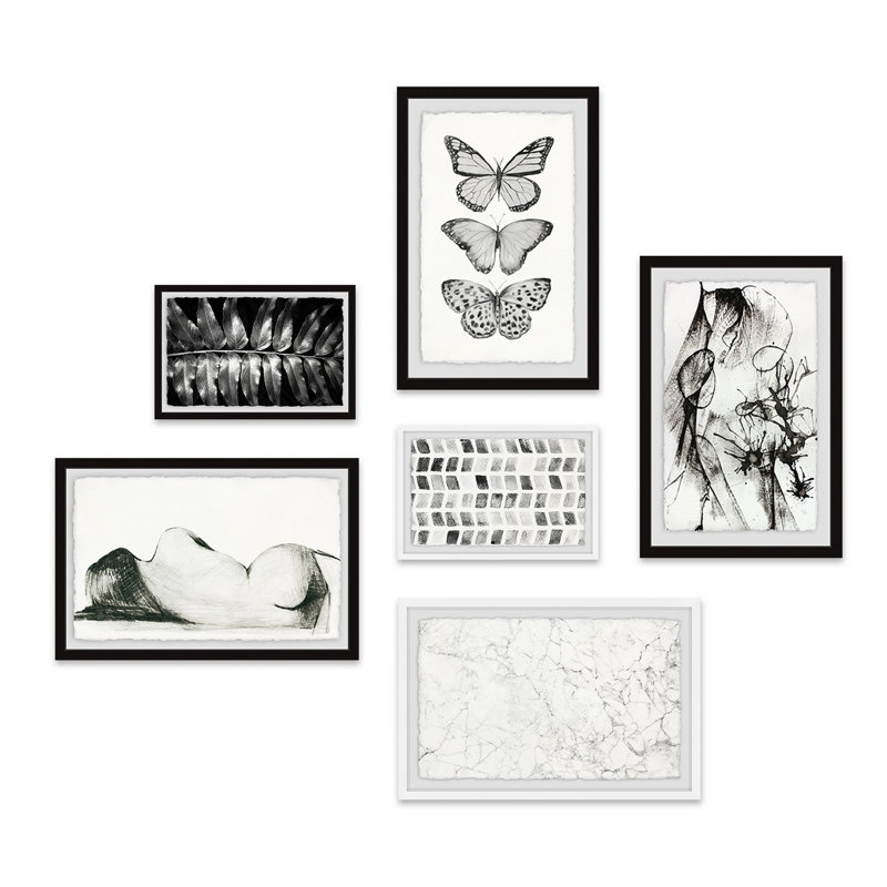 « fleuriing innocence hexaptych »