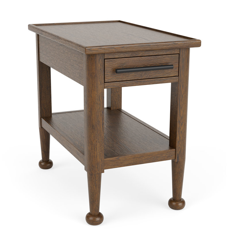 Brown Small End Table
