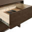 Table de chevet 2 tiroirs Hemlock