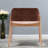 Comfort Dining Chairs, Fabric And Rubber Wood, Modern Farmhouse Kitchen