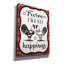 "Epic Graffiti" Farm Fresh Happiness "par Elizabeth Tyndall, art mural sur toile, 26 po x 34 po