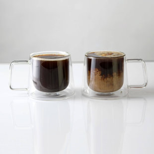 Amazing Grace Double-walled Glass Coffee Mug