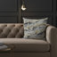 Coussin lombaire abstrait en mélange de duvet-72585489