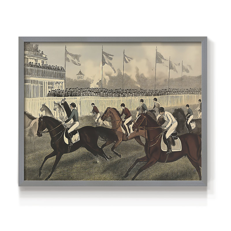 Série abstraite nautique - CCXVI - Reproduction encadrée - Restickable, H 11 po x l 14 po, Gris