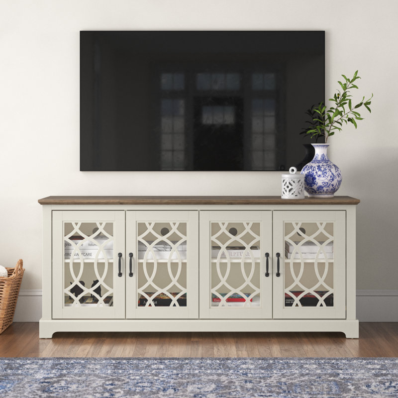 Allivia Unfinished with Fireplace Included, Ivory/Knotty Oak