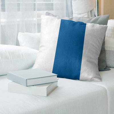Striped Linen Reversible Pillow Cover