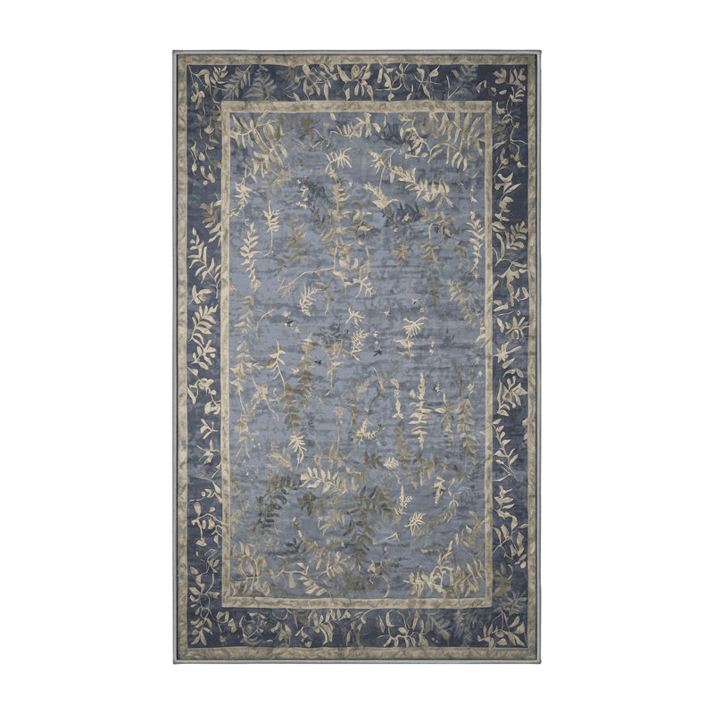 Tapis gris lavable à la machine, Tapis de couloir 2 pi x 4 pi