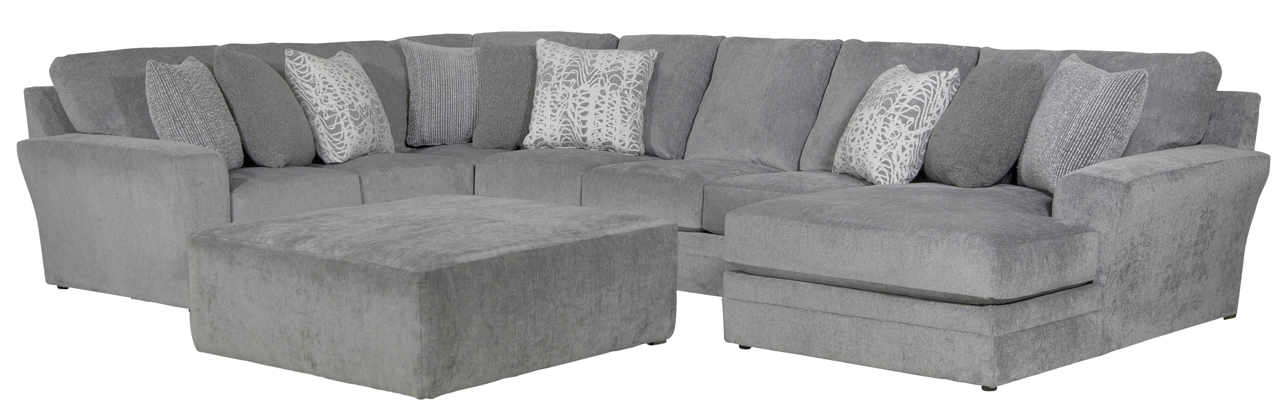 Lawson landing gray 2 pc deals sectional