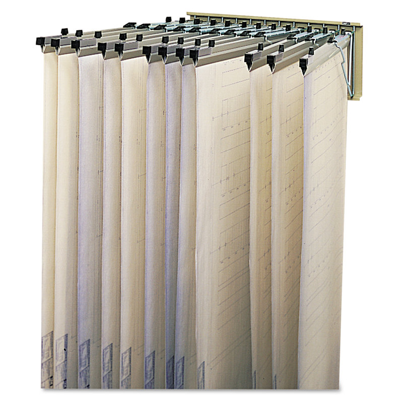 Sheet File Pivot Wall Rack