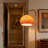 Modern Floor Lamp With Gradient Glass Shade - 67 Inch Standing Lamp For Living Room, Bedroom, Or Office - Includes Bulb, Heavy Base, And Convenient Pedal Switch
